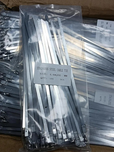 4.6x200 Mm Stainless Steel Cable Ties