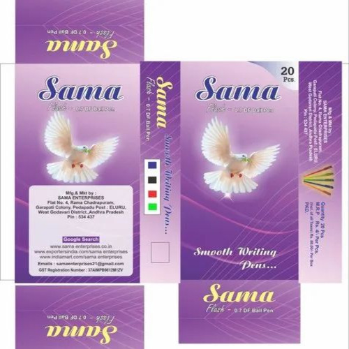 Ball Pen Packaging Paper Box