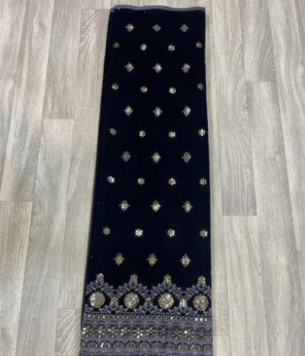 Foil Printed Velvet Fabric For Clothing