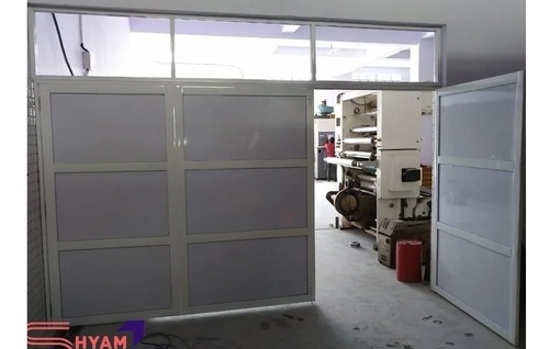 Grey Aluminum Office Partition