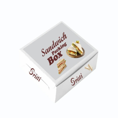 White Sandwich Box