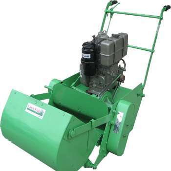 Diesel Lawn Mower - Color: Green