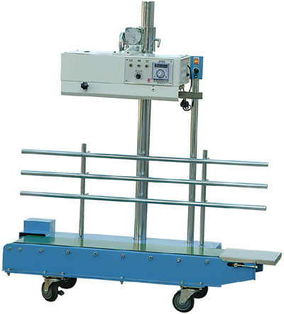 Pouch Sealing Machine - Heavy Duty Continuous Sealing for Up To 5 Kgs Per Bag, Supports 15 Kgs on Conveyor