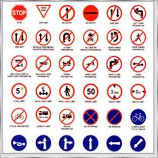 Crack Proof Road Safety Signs