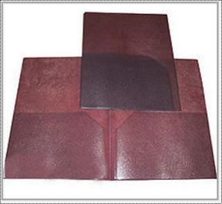 Impeccable Finish Presentation Folders Application: Office