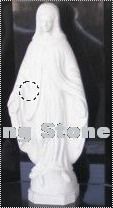 Antique Imitation White Color Tombstone Statue