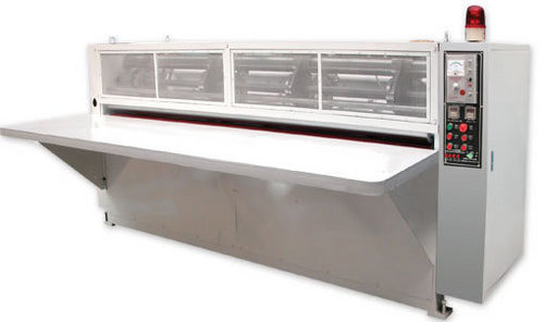 Thin Blade Slitter And Scorer Machine - Less Than 1 mm Thickness, Silver Color, Low Noise Operation, Extended Knife And Emery Wheel Lifespan, Manual And Pneumatic Sharpening Options, Stable Gear Drive