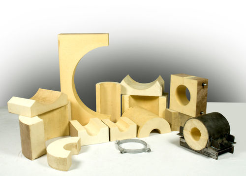 Puf Pipe Supports - Polyurethane Foam, 100-500 kg/m³ Density Range | Load Bearing, Insulated, Pre-Assembled Design