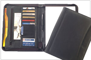 Leather Conference Folders