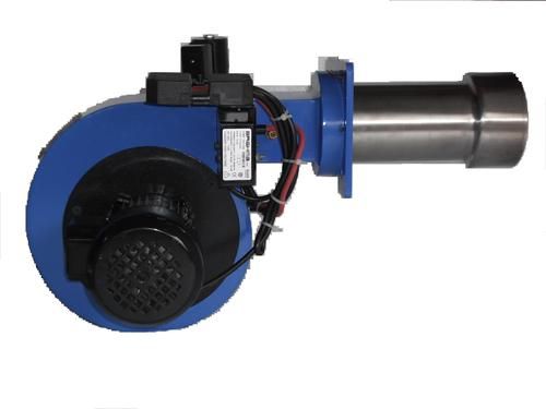 Blue Single Stage Gas Burners With Cap Of 60 To 170 Kw