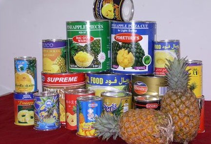 Canned Fresh Pineapple Fruit