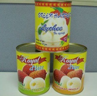 Fresh Organic Canned Lychees