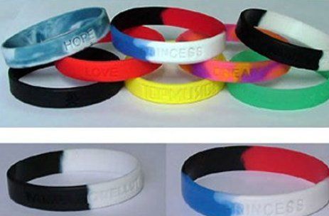 Fashion High Tension Silicone Bracelets