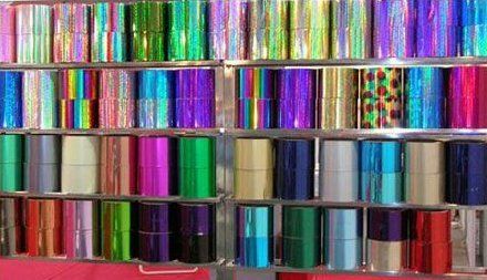 Multicolor Pet Sequin Film