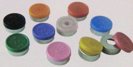 Flip Off Vial Seals - 20 mm x 9.5 mm +- 0.3 mm, Accurate Fitment for Safer Sealing in Various Opaque or Transparent Colors