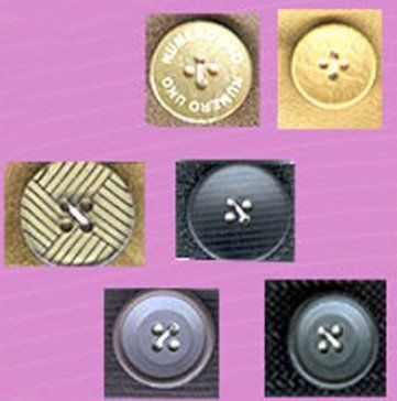 Vary Fabric Textured Buttons