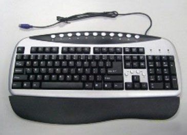 Black Wired Computer Keyboards