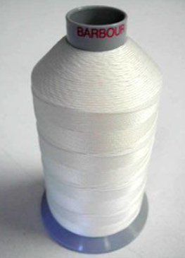 White Polyester Sewing Threads