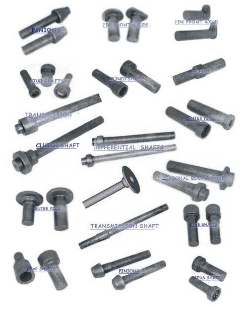 Upset Forged Shafts - 1 to 12 KG, Durable Gear and Pinions for Auto & Tractor Parts