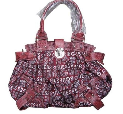 Red Perfect Design Guess Handbag