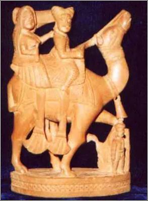 Designer Wooden Handcrafted Camel 