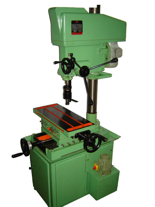 Manual Milling Cum Drilling Machines With Spindle Travel Of 170Mm