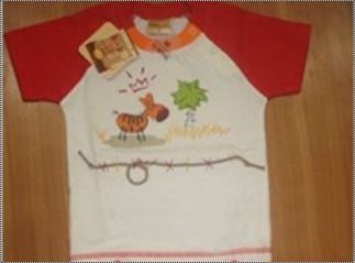 Pure Cotton Baby T Shirt Size: Xxl