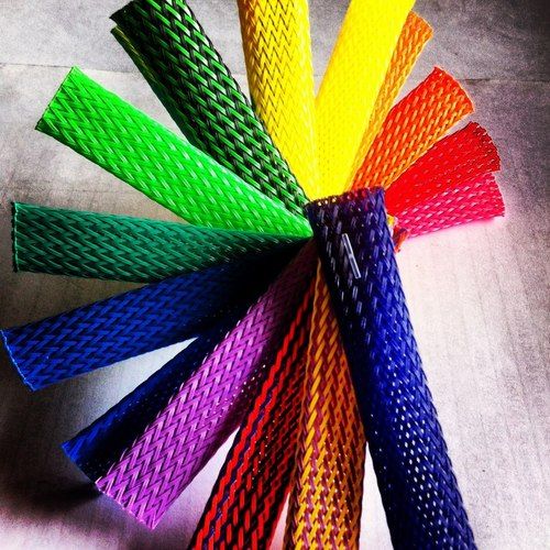 FLEXO® Original Braided Sleeves - 10 Mil Polyethylene Terephthalate (PET) Monofilament Yarn, High Thermal and Chemical Resistance, UV Resistant, Wide Expandability for Easy Installation