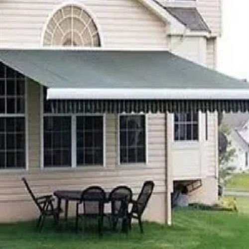 Retractable Awnings - Color: Gray