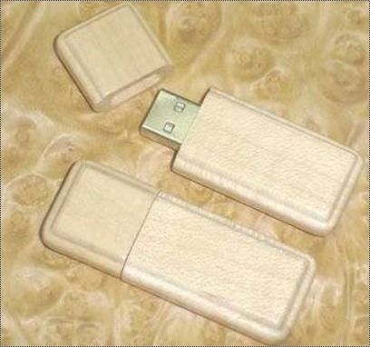 External Mini Wooden Usb Flash Drive