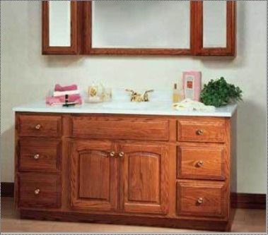 Pure Wooden Vanity Cabinet