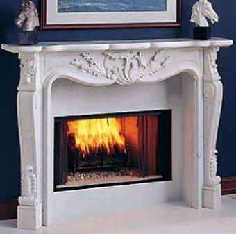 Exclusive Handmade Stone Fireplace Size: Vary