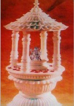 Durable Handcrafted Marble Jain Temple