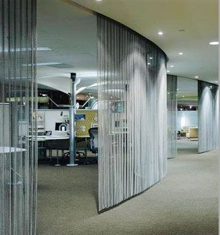 Decorative Metal Drapery Curtain