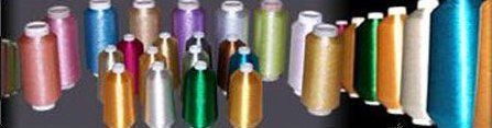 Light In Weight Multicolor Metallic Yarn Threads