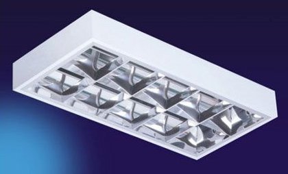 Electric Surfaced Grid Lamp Body Material: Aluminum