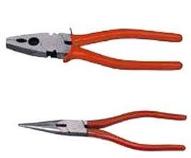 कॉम्बिनेशन और लॉन्ग नोज़ प्लायर