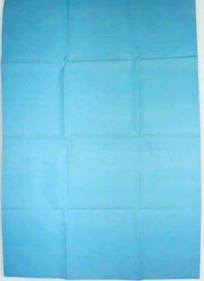 Light Blue & White Disposable Hospital Pp Bed Sheets