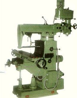 Horizontal And Vertical Milling Machine With 6 Speed Gear Box