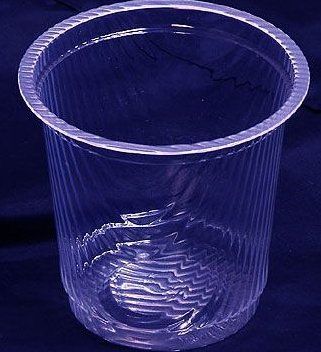 Transparent Disposable Polypropylene Fancy Glass