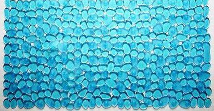 Blue Designer Safety Bathroom Mats