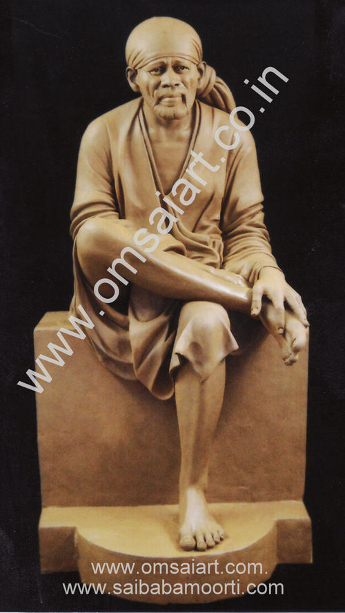 Sai Baba Statue Clay Model