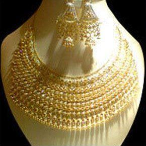 Traditional Gold Necklace Set