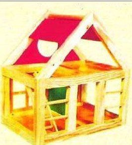 Kids Wooden Doll House Size: Vary