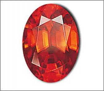 Red Color Hessonite Stones