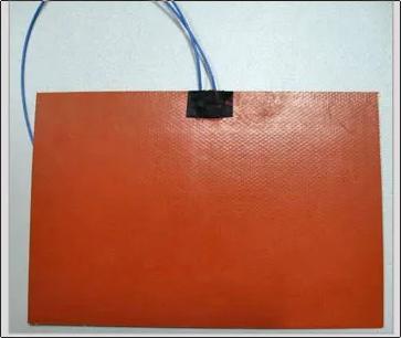 Various Colors Are Available Rectangular Silicon Heater