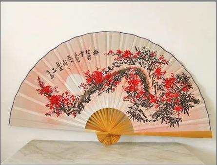 Various Colors Are Available Handmade Paper Folding Fan