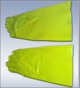 Various Colors Are Available Pvc Hand Gloves