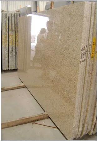 Designer Polished Granite Slabs Size: Various Sizes Are Available