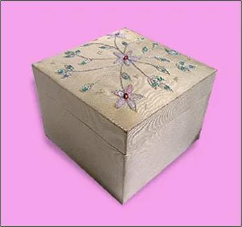 Designer Jewellery Box  Length: Various Length Are Available Inch (In)